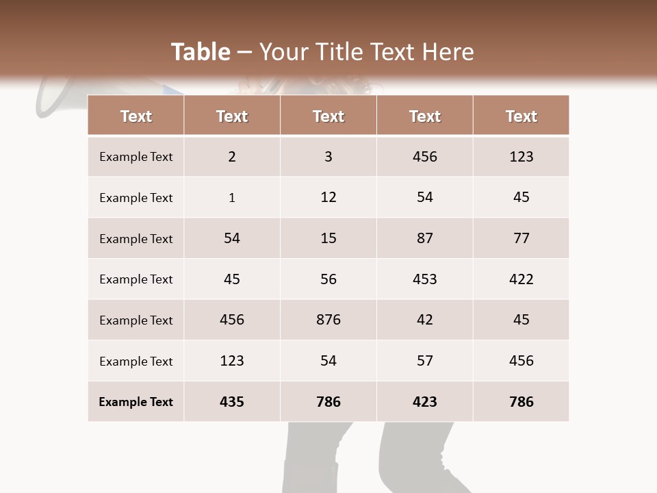 Glasses Shouting Beautiful PowerPoint Template