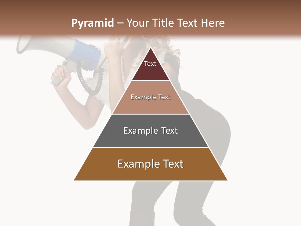 Glasses Shouting Beautiful PowerPoint Template