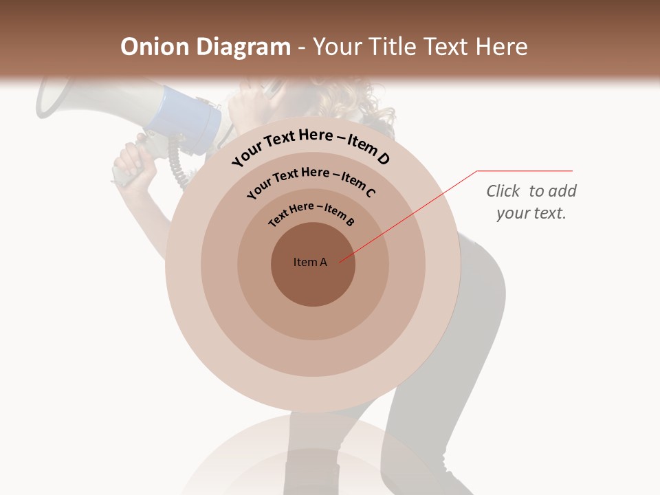 Glasses Shouting Beautiful PowerPoint Template