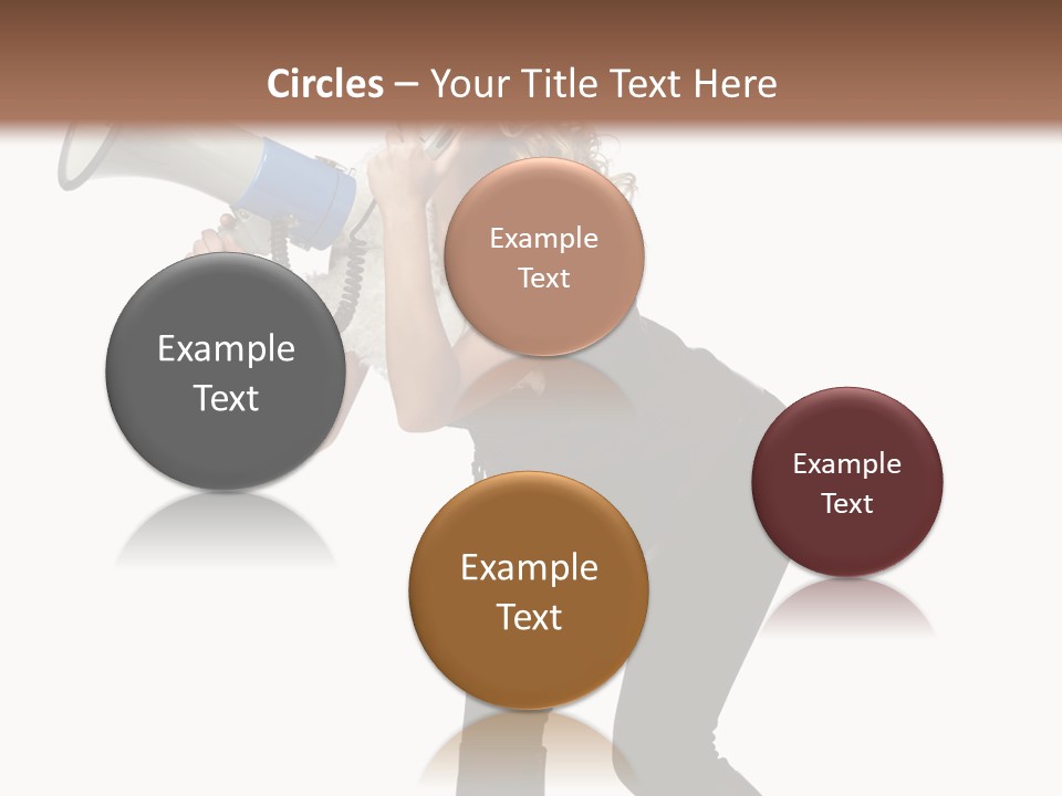 Glasses Shouting Beautiful PowerPoint Template