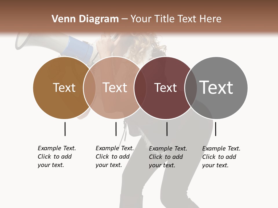 Glasses Shouting Beautiful PowerPoint Template