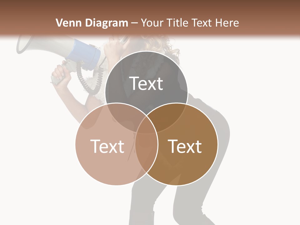 Glasses Shouting Beautiful PowerPoint Template