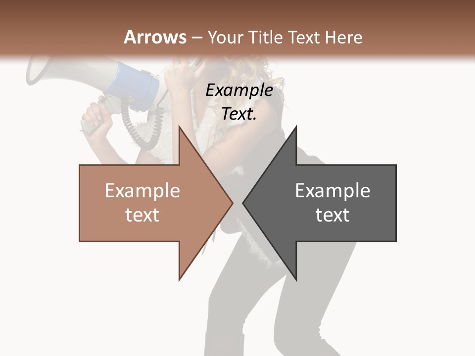 Glasses Shouting Beautiful PowerPoint Template