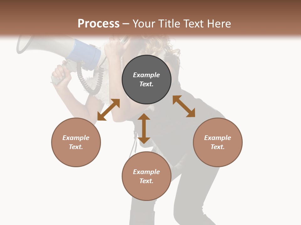 Glasses Shouting Beautiful PowerPoint Template