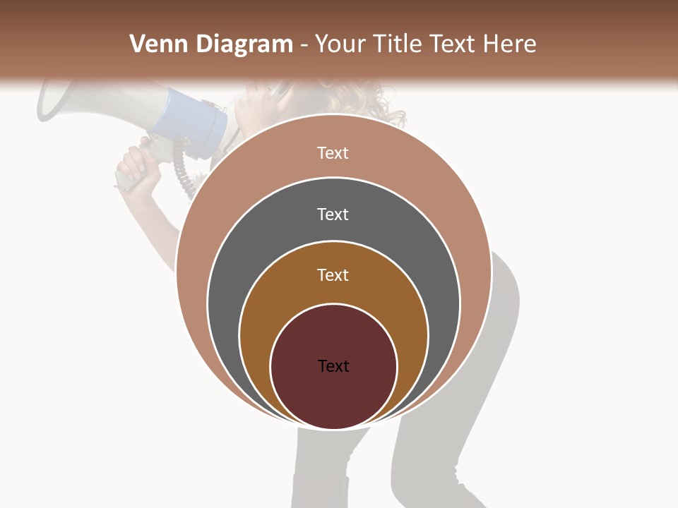 Glasses Shouting Beautiful PowerPoint Template
