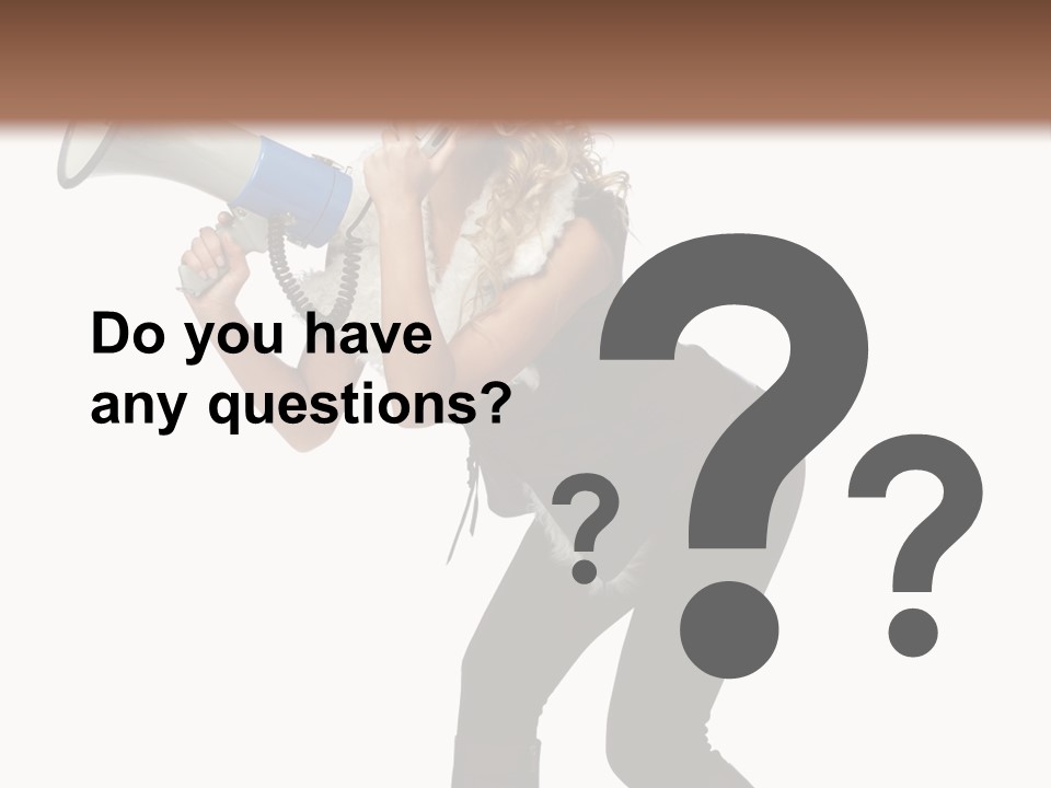 Glasses Shouting Beautiful PowerPoint Template