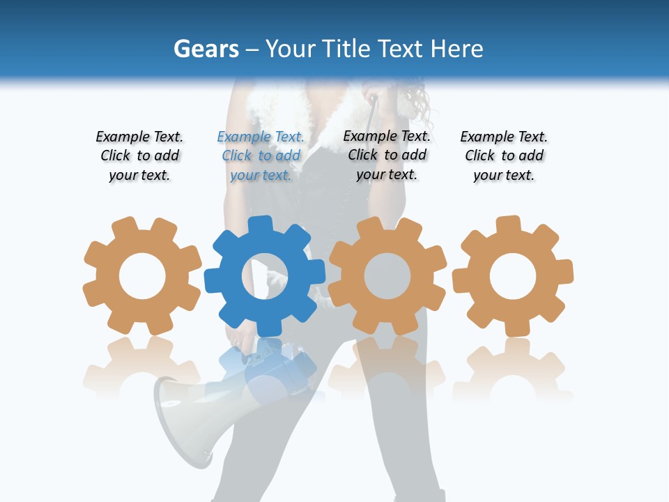 Leader Leadership Energy PowerPoint Template