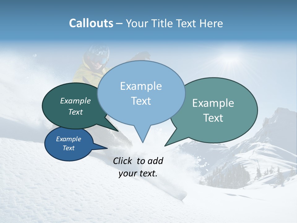 Vacations Teen Gloves PowerPoint Template