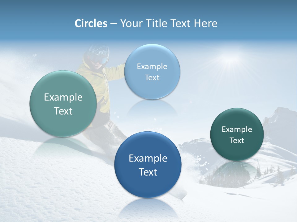 Vacations Teen Gloves PowerPoint Template