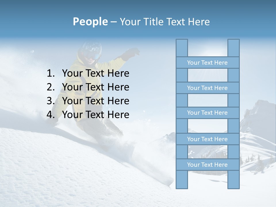 Vacations Teen Gloves PowerPoint Template