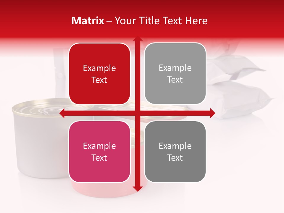 Drink Aluminum Dishware PowerPoint Template