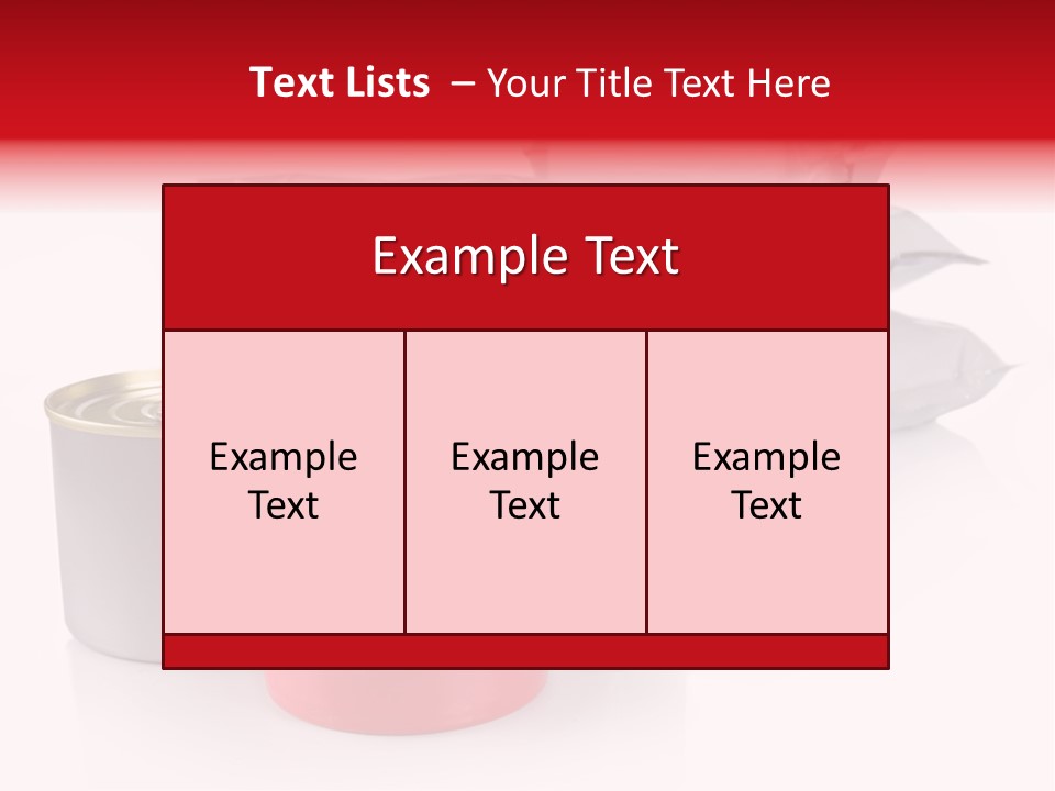 Drink Aluminum Dishware PowerPoint Template
