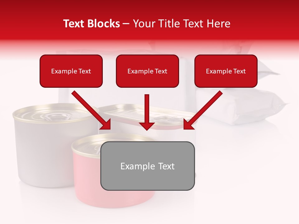 Drink Aluminum Dishware PowerPoint Template