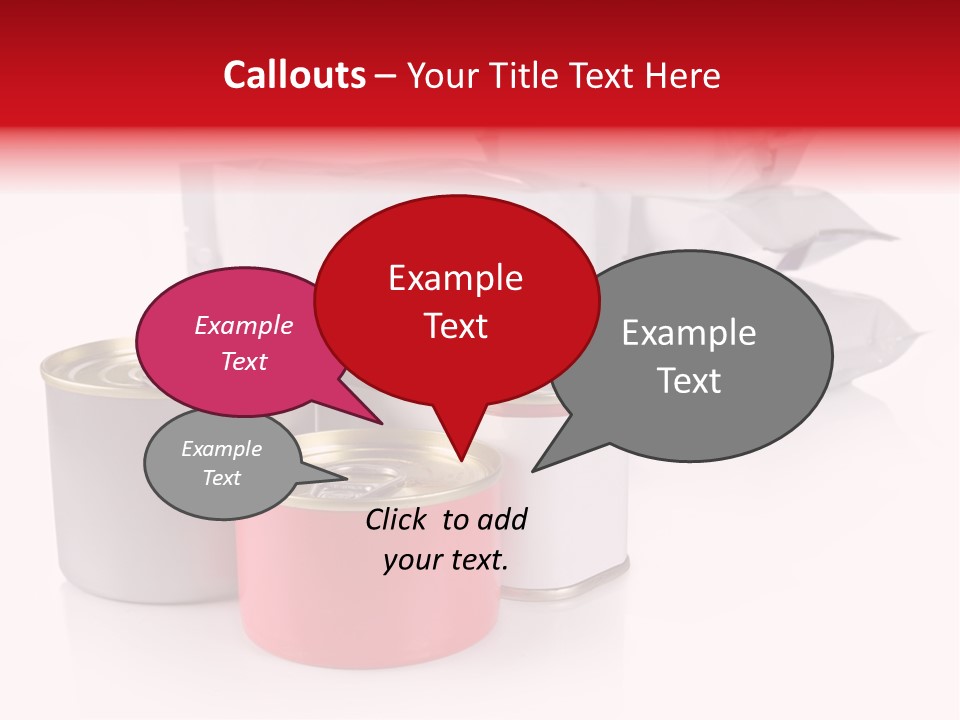 Drink Aluminum Dishware PowerPoint Template
