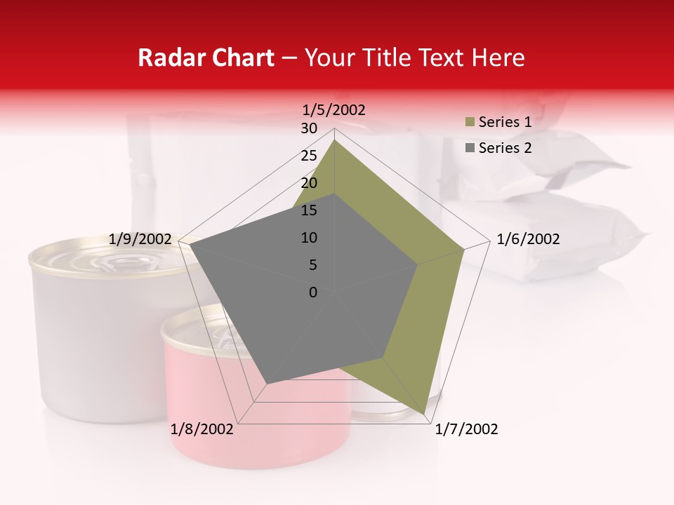 Drink Aluminum Dishware PowerPoint Template