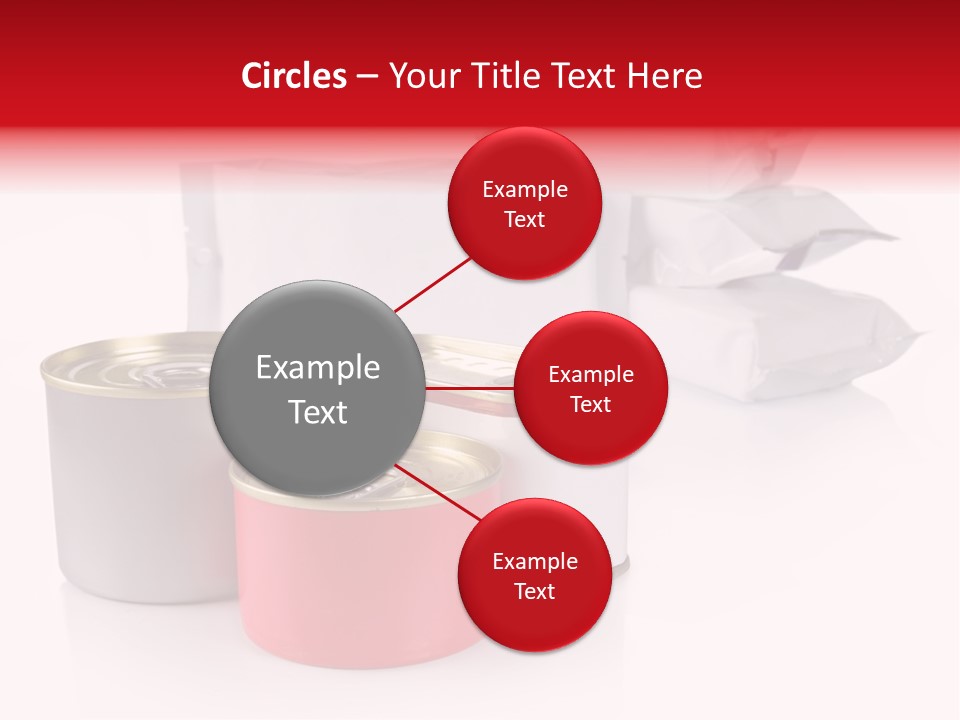 Drink Aluminum Dishware PowerPoint Template