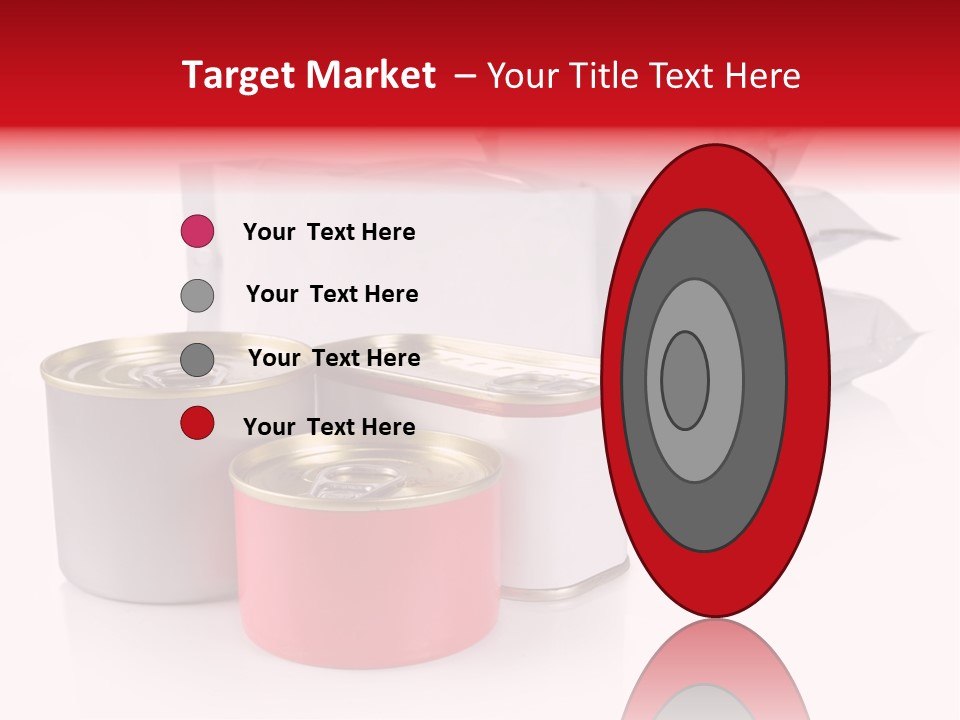 Drink Aluminum Dishware PowerPoint Template