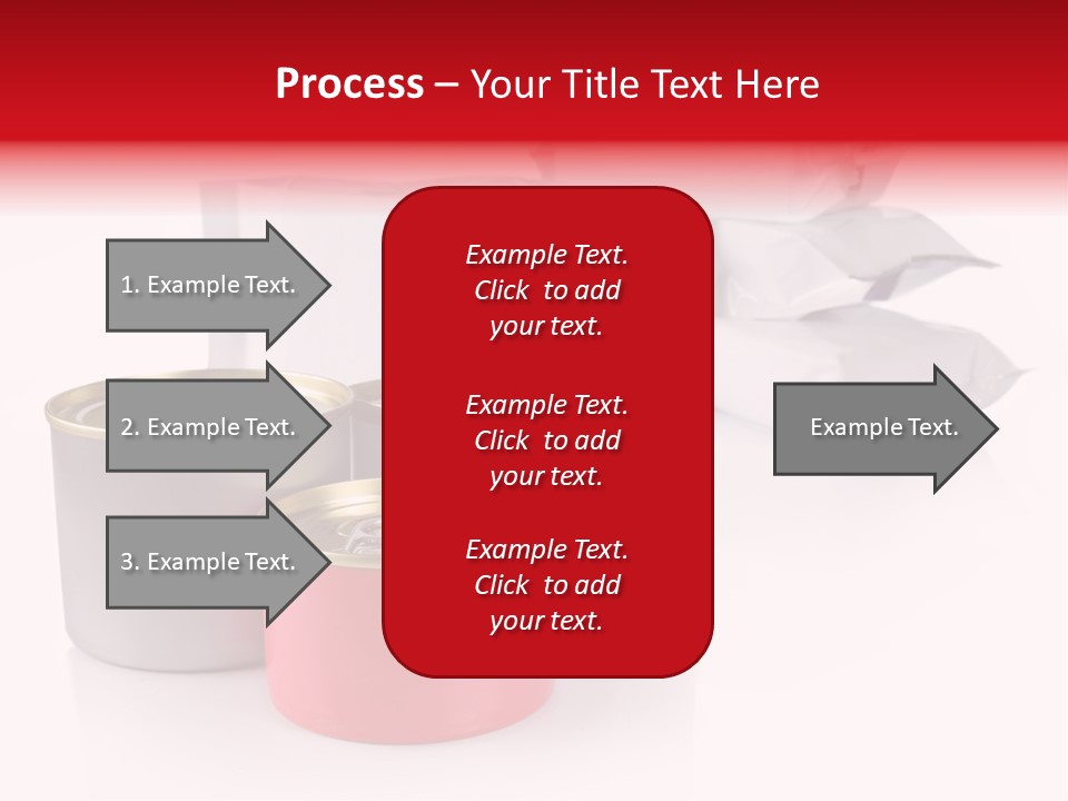 Drink Aluminum Dishware PowerPoint Template