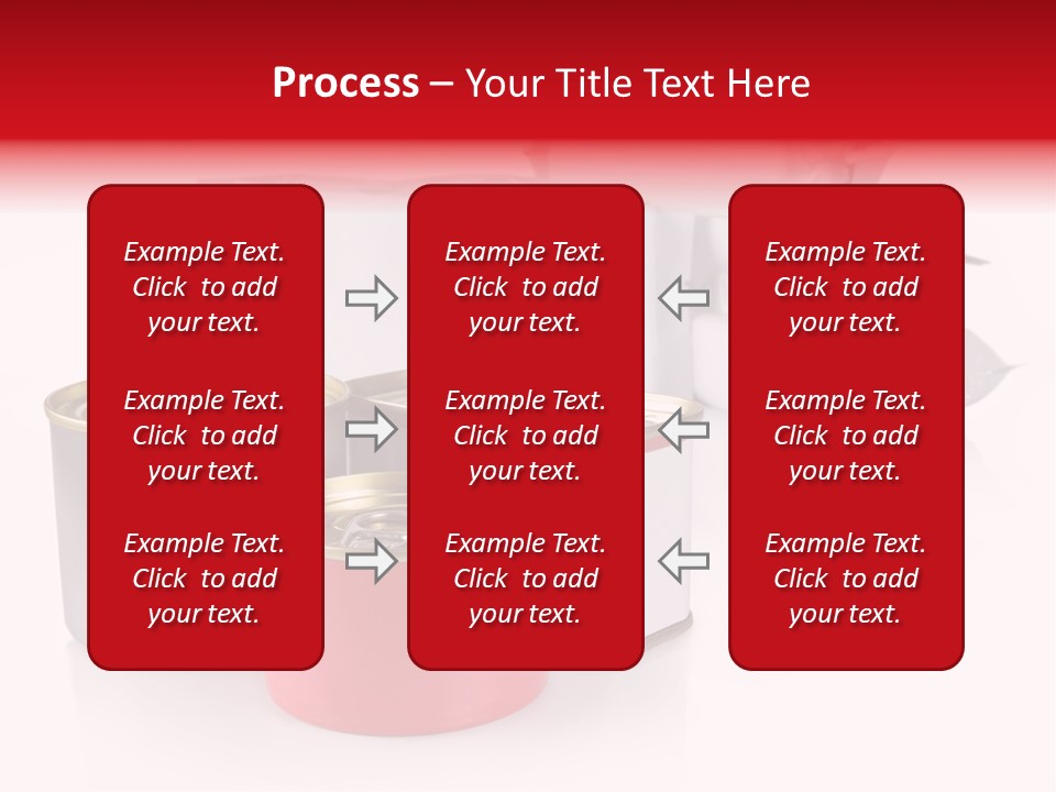 Drink Aluminum Dishware PowerPoint Template