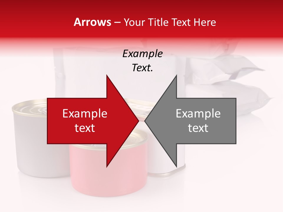 Drink Aluminum Dishware PowerPoint Template