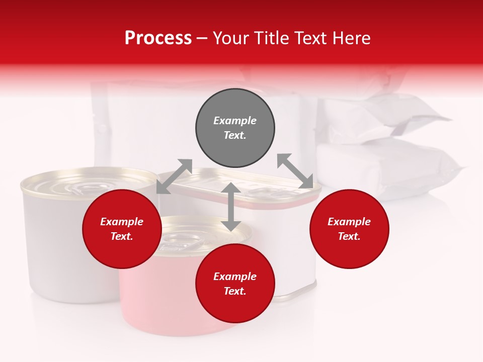 Drink Aluminum Dishware PowerPoint Template