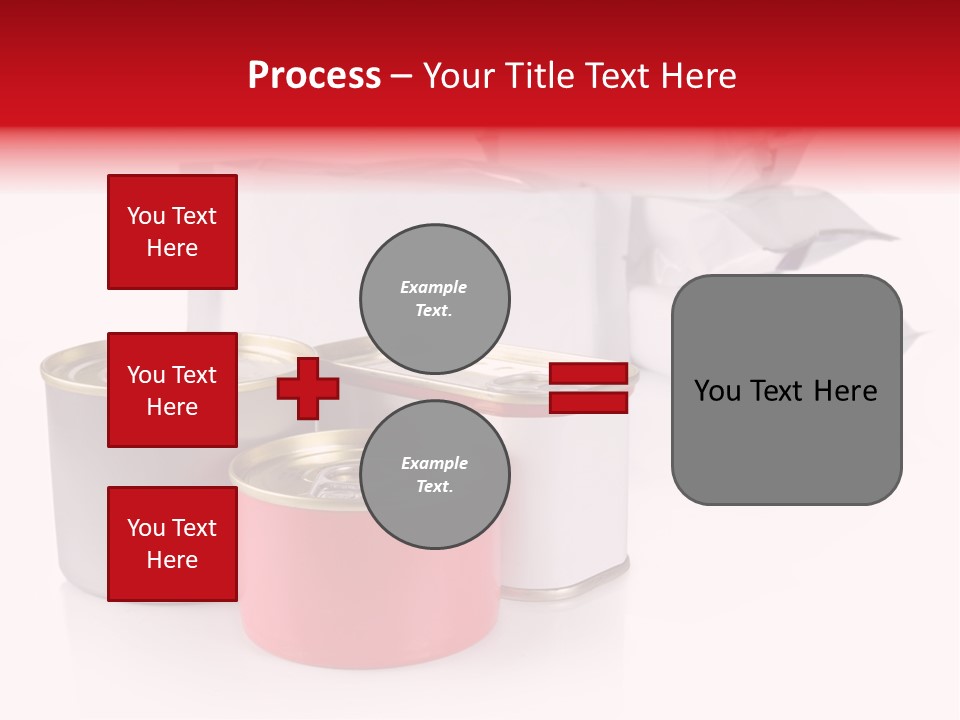 Drink Aluminum Dishware PowerPoint Template
