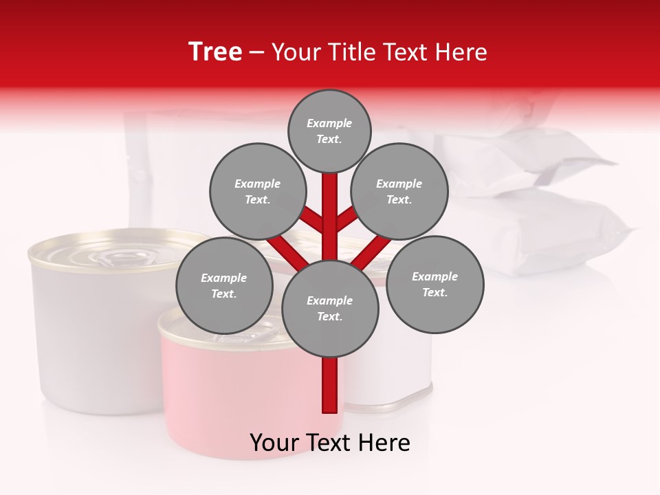 Drink Aluminum Dishware PowerPoint Template