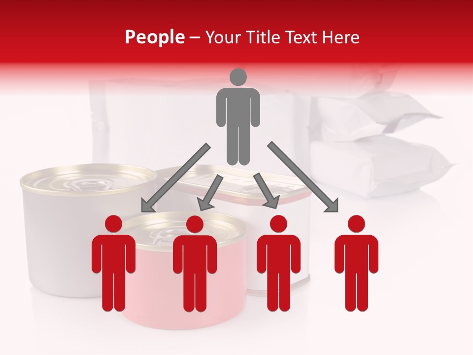 Drink Aluminum Dishware PowerPoint Template