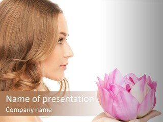 Pretty Floral Charming PowerPoint Template