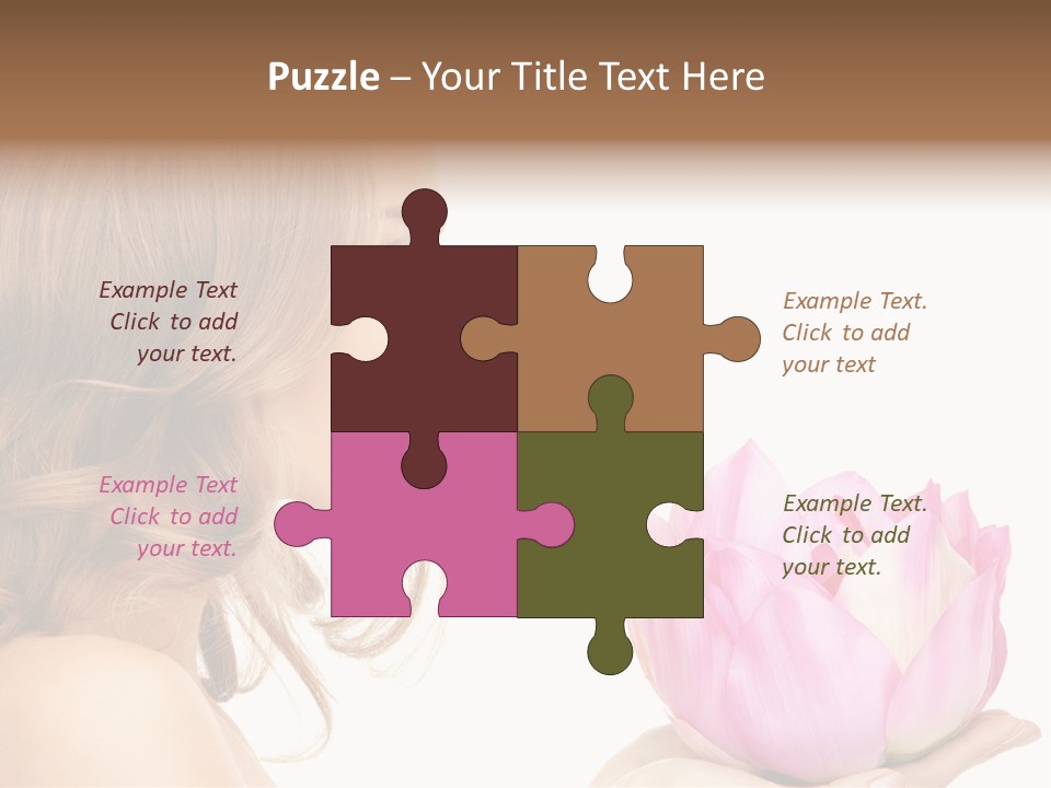 Pretty Floral Charming PowerPoint Template