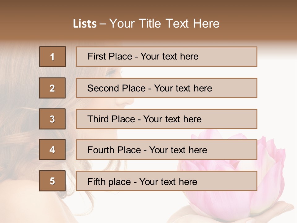 Pretty Floral Charming PowerPoint Template