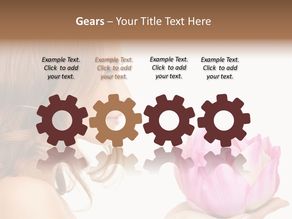 Pretty Floral Charming PowerPoint Template