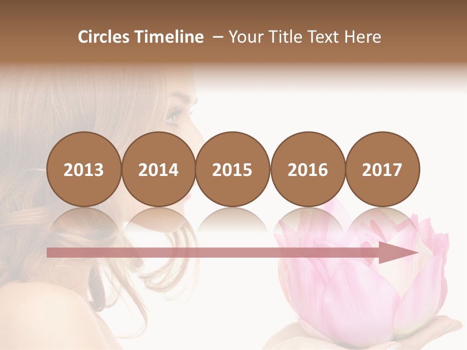 Pretty Floral Charming PowerPoint Template