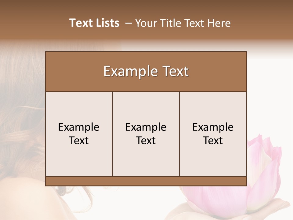 Pretty Floral Charming PowerPoint Template