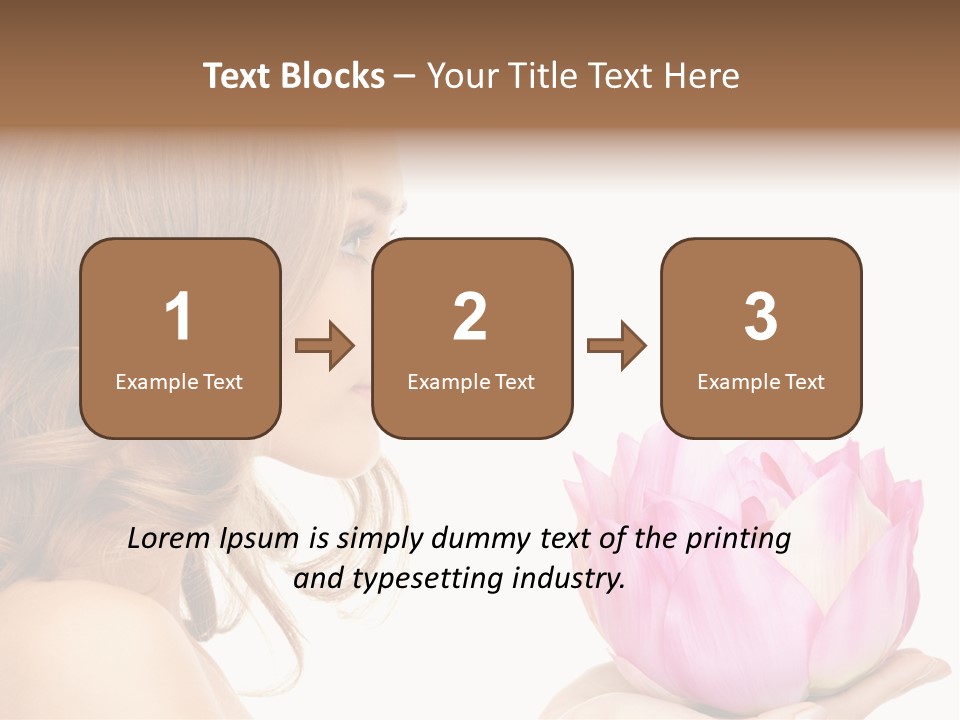 Pretty Floral Charming PowerPoint Template