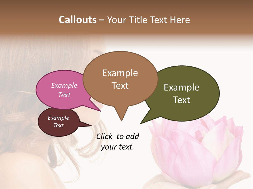 Pretty Floral Charming PowerPoint Template