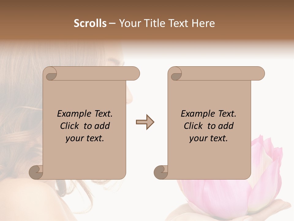 Pretty Floral Charming PowerPoint Template