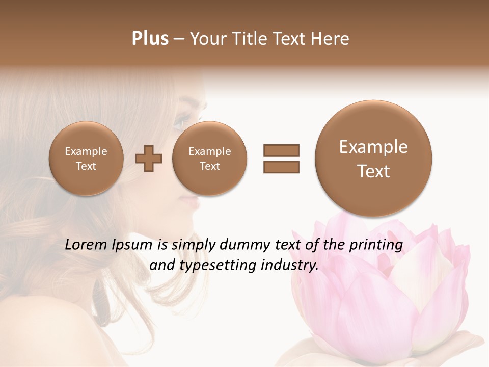 Pretty Floral Charming PowerPoint Template