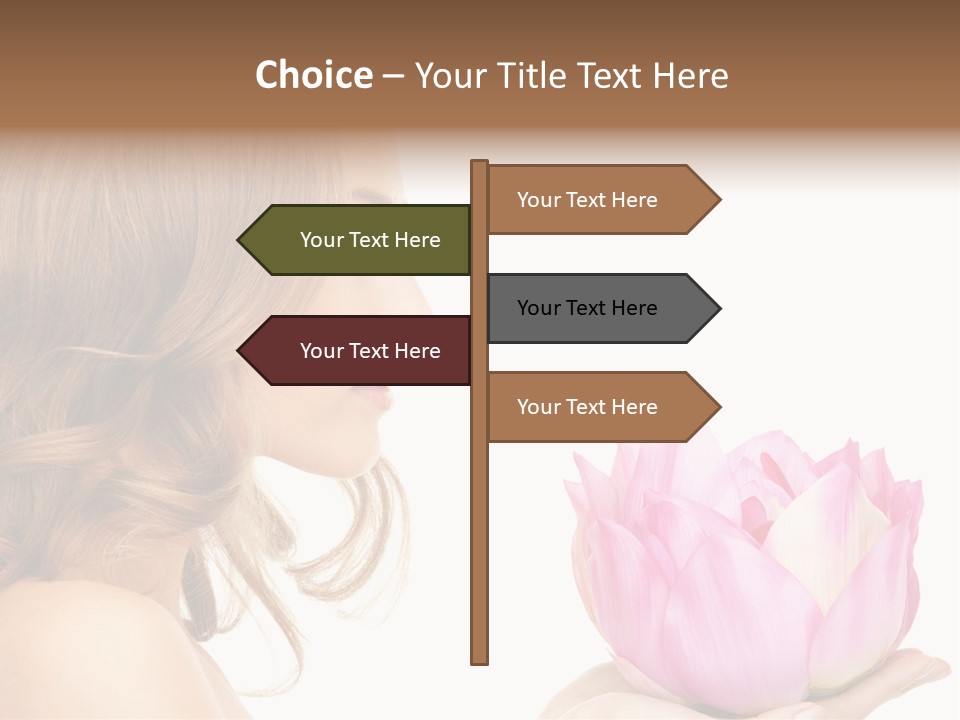 Pretty Floral Charming PowerPoint Template