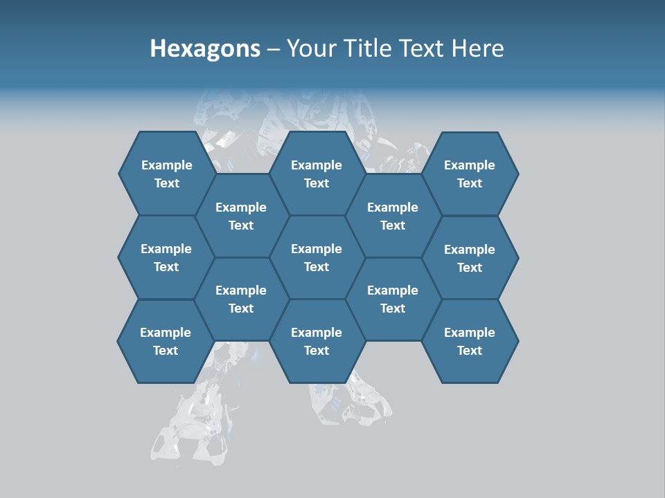 Robot Virtual Cyborg PowerPoint Template