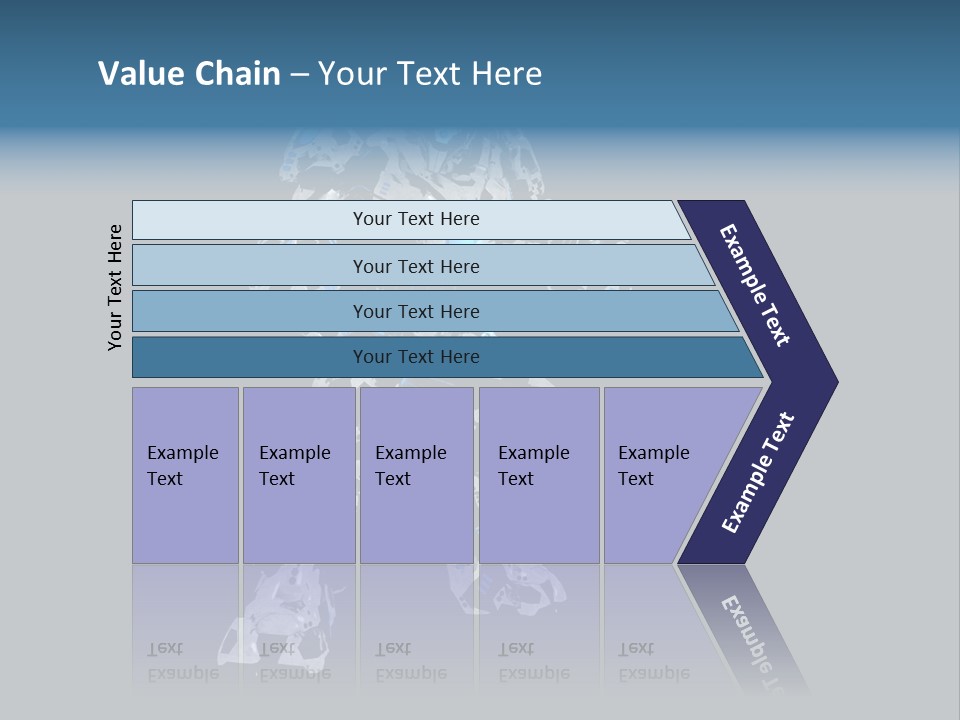 Robot Virtual Cyborg PowerPoint Template