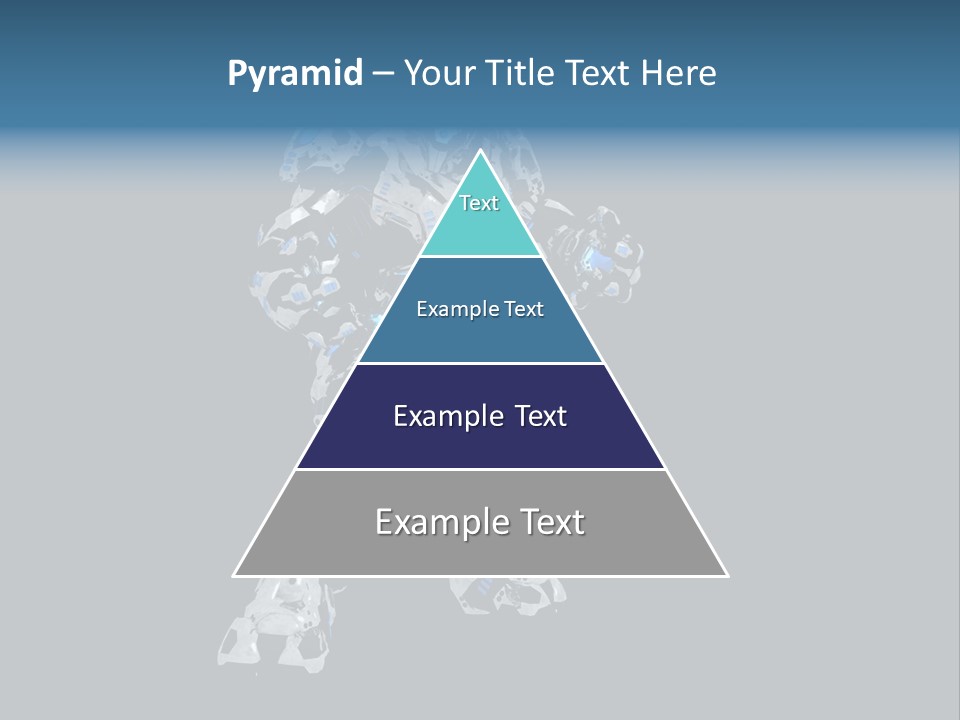 Robot Virtual Cyborg PowerPoint Template