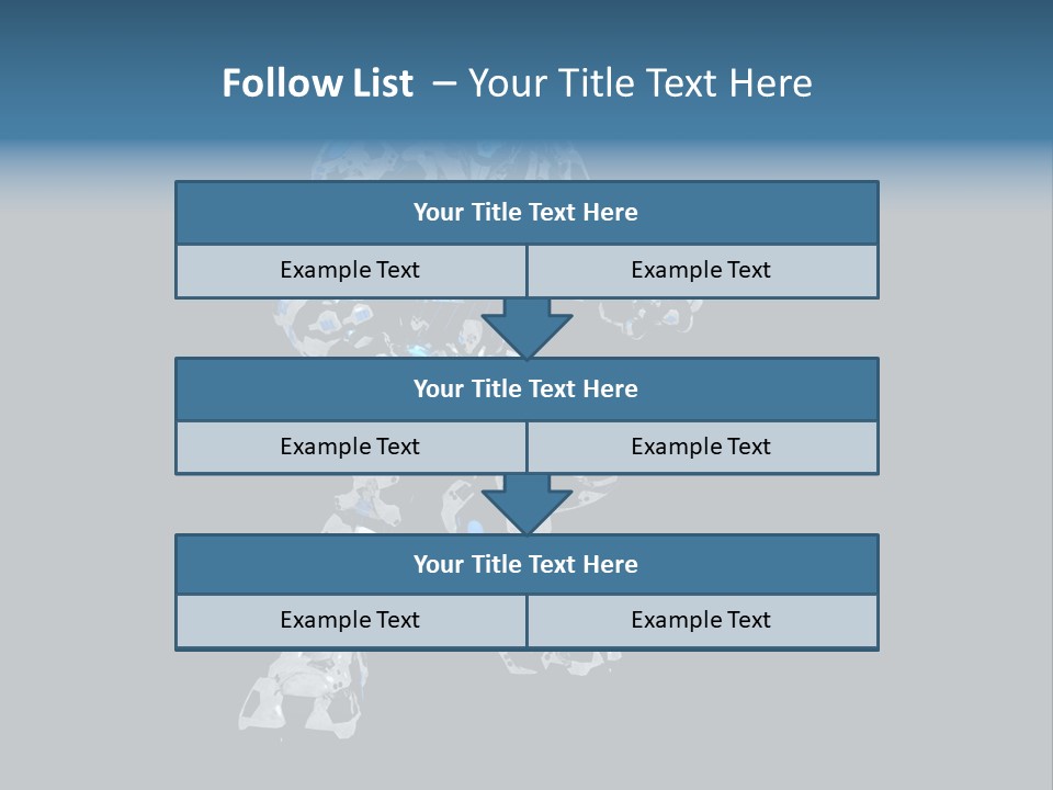 Robot Virtual Cyborg PowerPoint Template