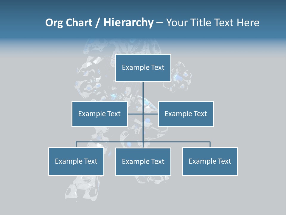 Robot Virtual Cyborg PowerPoint Template