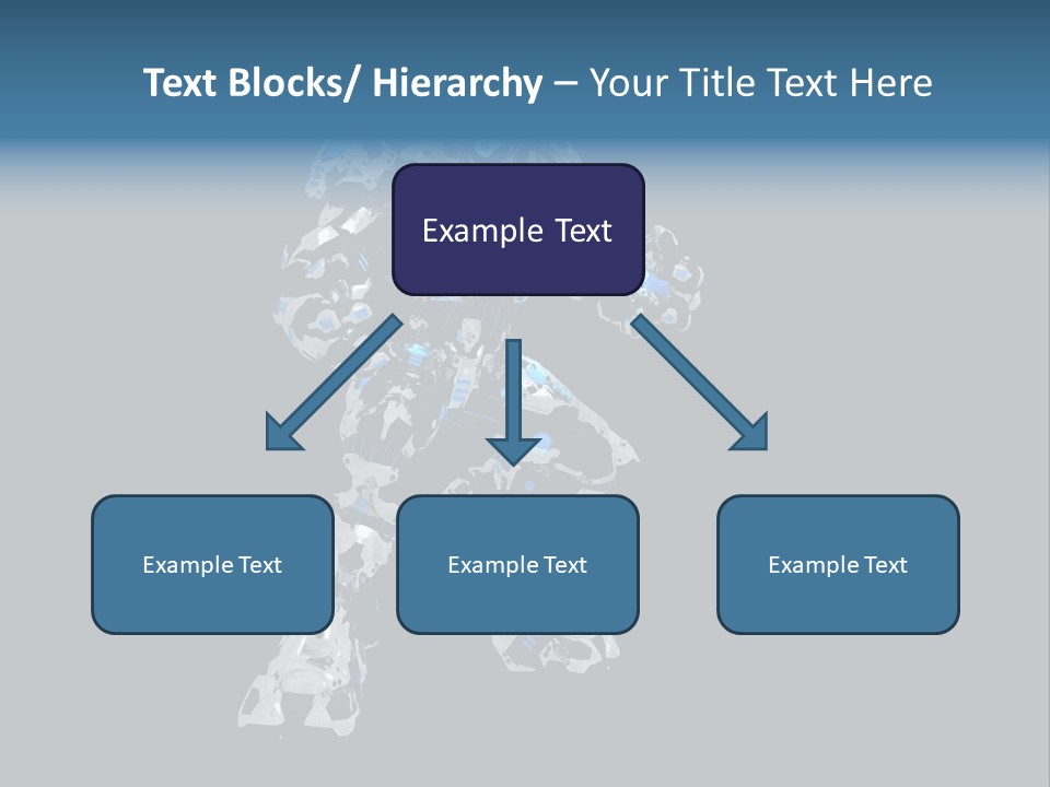 Robot Virtual Cyborg PowerPoint Template