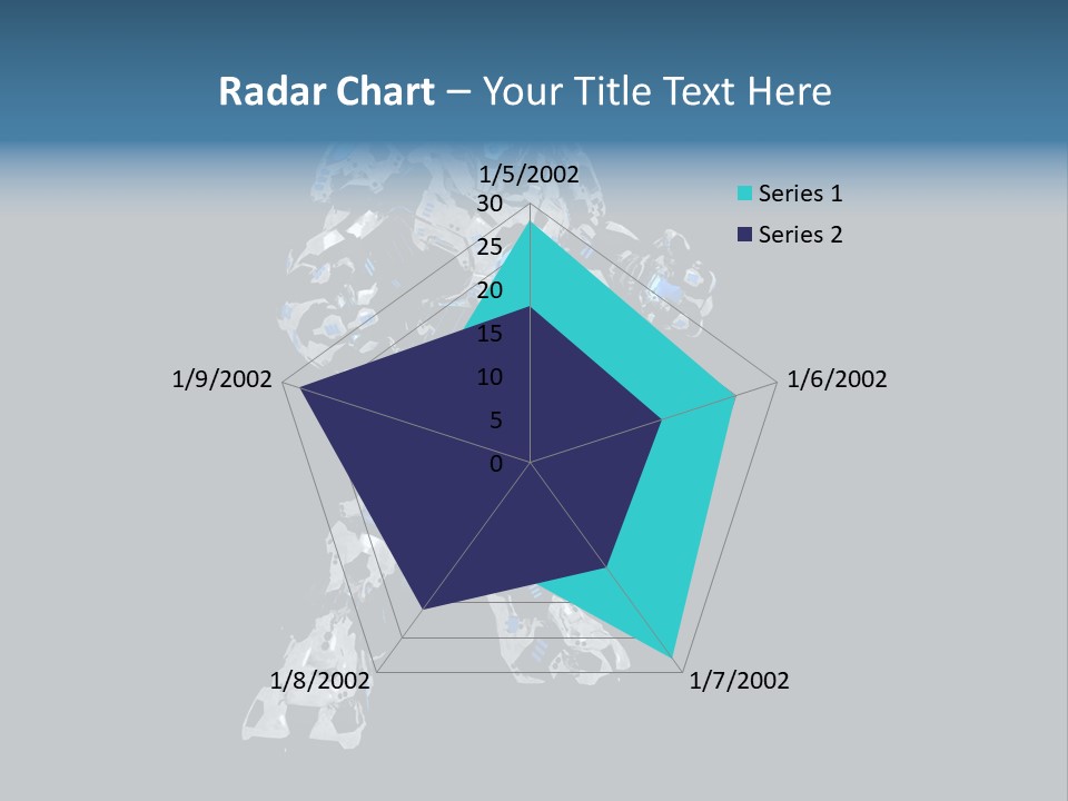 Robot Virtual Cyborg PowerPoint Template
