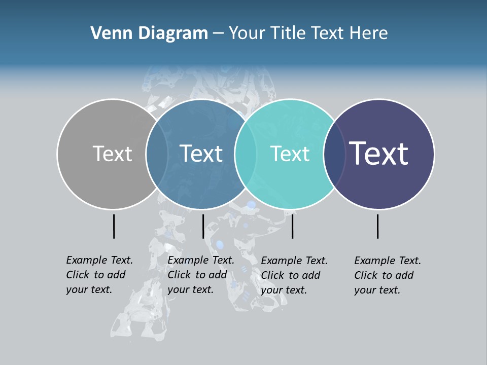 Robot Virtual Cyborg PowerPoint Template