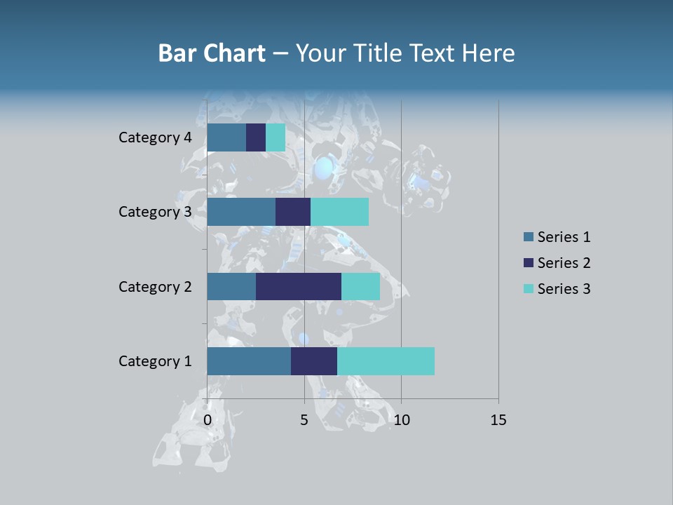 Robot Virtual Cyborg PowerPoint Template