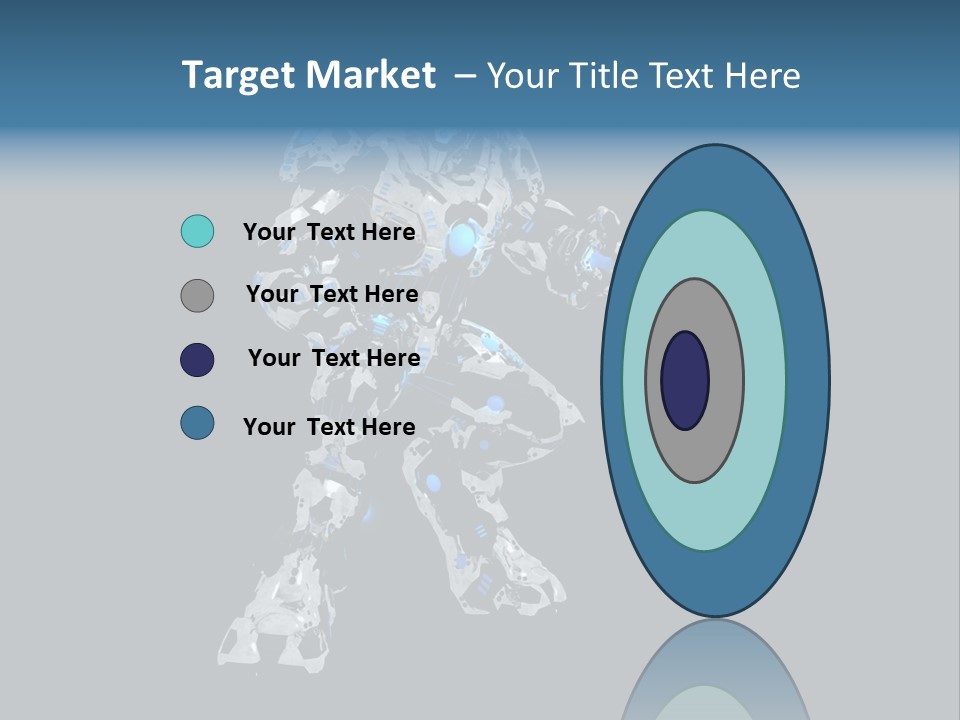 Robot Virtual Cyborg PowerPoint Template