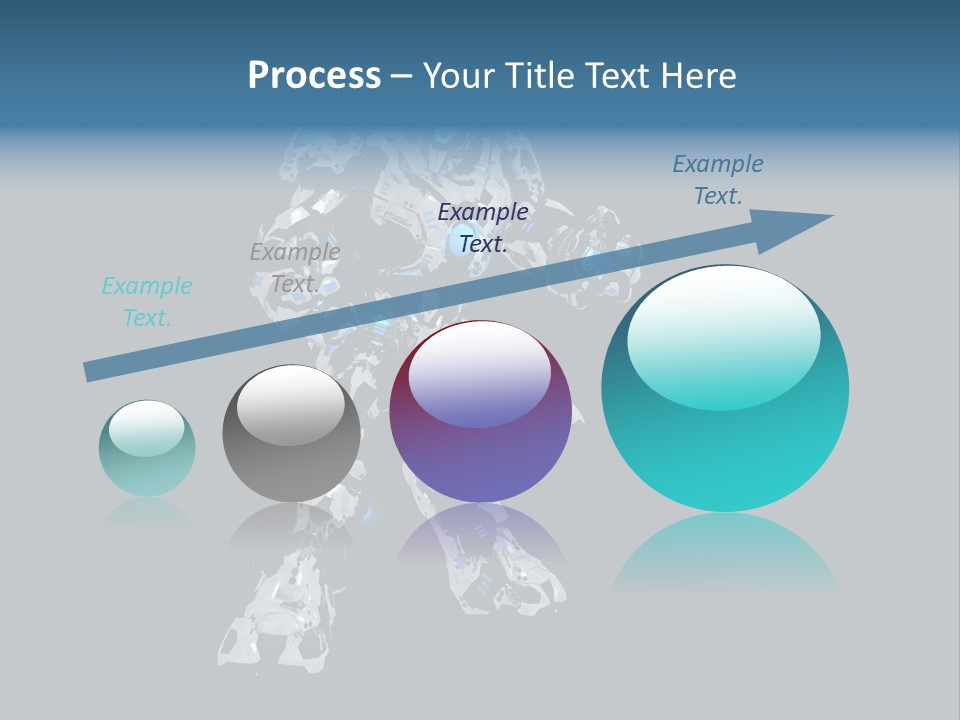 Robot Virtual Cyborg PowerPoint Template